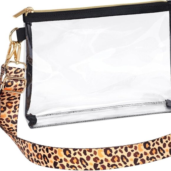 Clear Bag for Stadium Events - Clear Purses for Women Stadium Crossbody, Concert - Picture 2 of 9